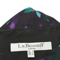 L.K. Bennett mouwloze zijden jurk