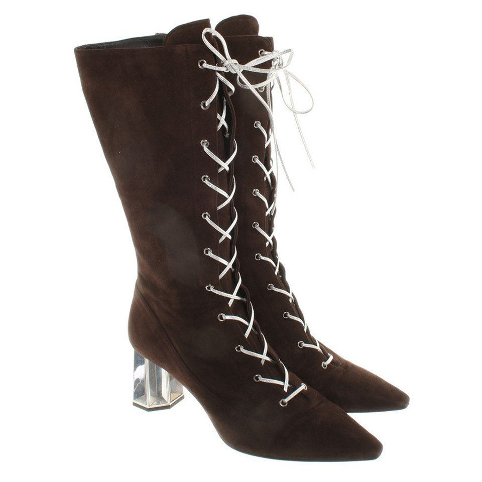 Miu Miu Boots in Brown