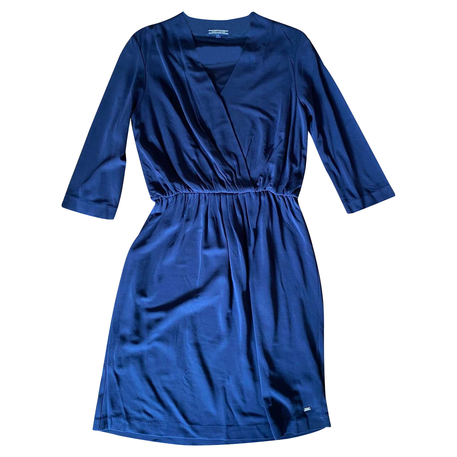Tommy Hilfiger Kleid aus Viskose in Blau - Second Hand Tommy Hilfiger Kleid  aus Viskose in Blau gebraucht kaufen für 45€ (4147241)