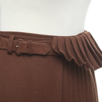 Gianni Versace skirt in brown
