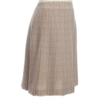 Chanel Pleated skirt of silk