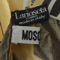 Moschino Zijden sjaal met logo