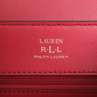 Ralph Lauren Rucksack aus Leder in Schwarz