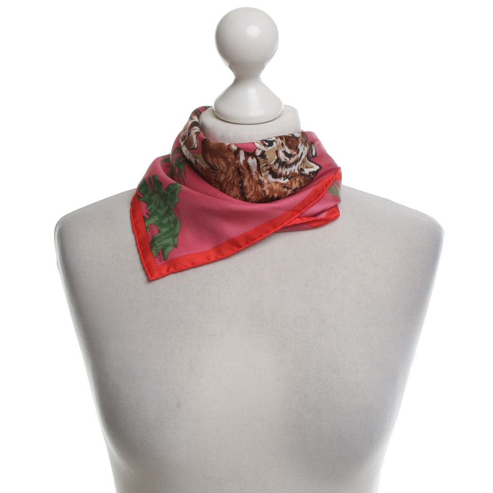 Hermès Silk scarf with print motif
