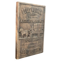 Louis Vuitton Segno di legno antico