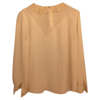 Marc Jacobs Top Silk in Cream