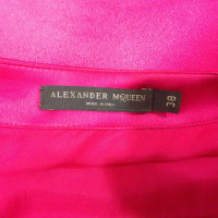 Alexander McQueen vestito rosa