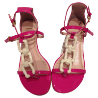 Moschino Cheap And Chic Patent leather sandals