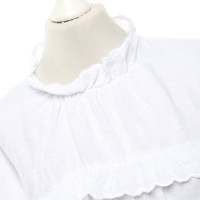 Isabel Marant Etoile Top Linen in White