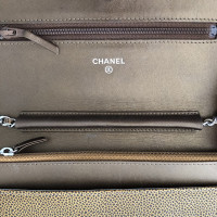 Chanel Wallet on Chain aus Leder in Ocker