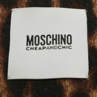 Moschino Cheap And Chic Coat in zwart