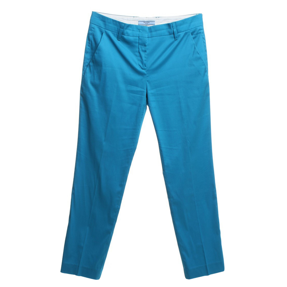 Prada Pantalon en bleu