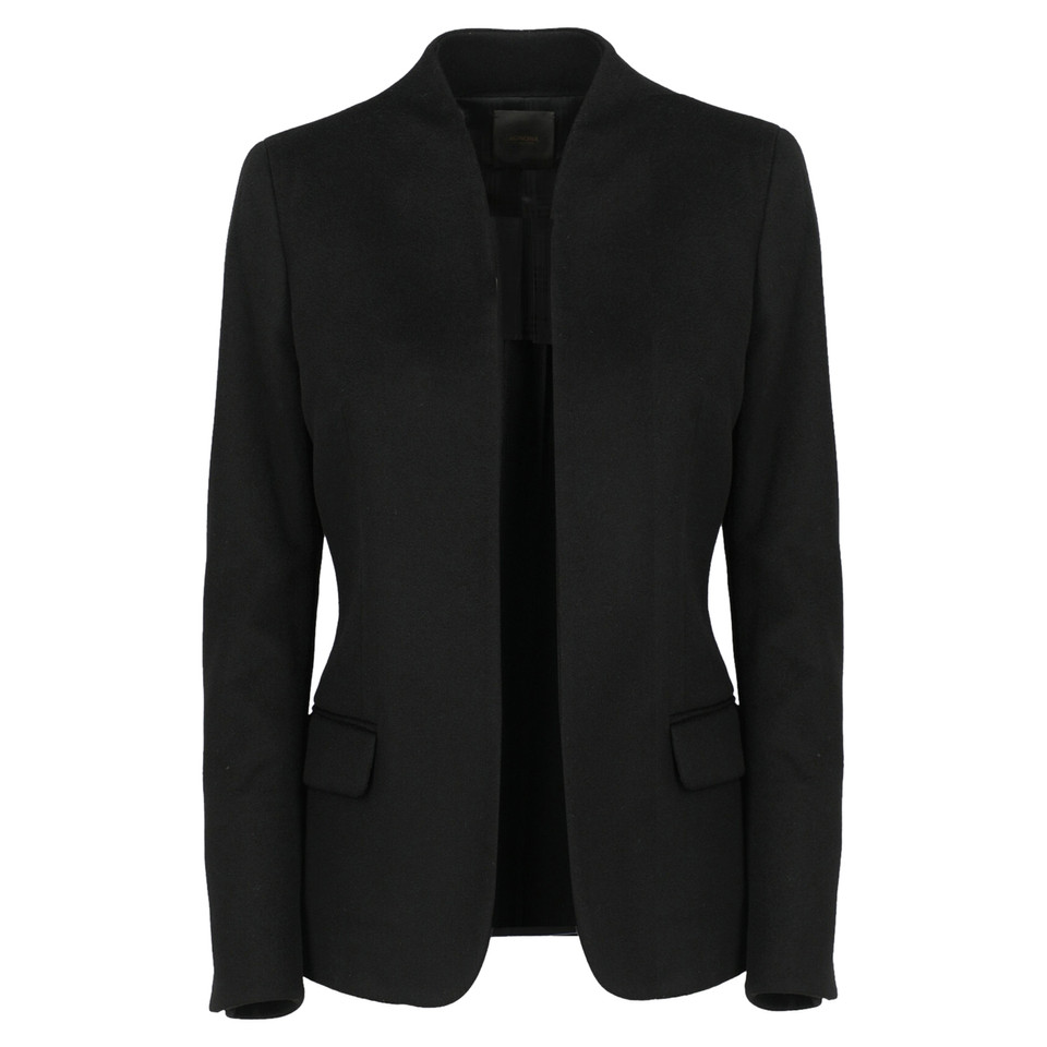 Agnona Jacket/Coat Wool in Black