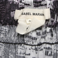 Isabel Marant For H&M gonna di seta in ottica di rettili