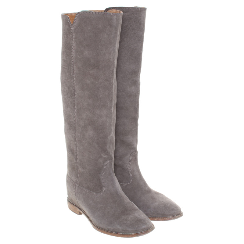 Isabel Marant Suede boots in grey