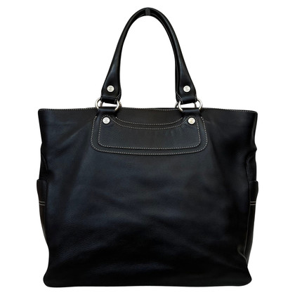 Céline Boogie Bag aus Leder in Schwarz