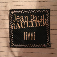 Jean Paul Gaultier Kleid aus Baumwolle in Creme