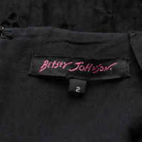 Betsey Johnson Robe en Coton en Noir