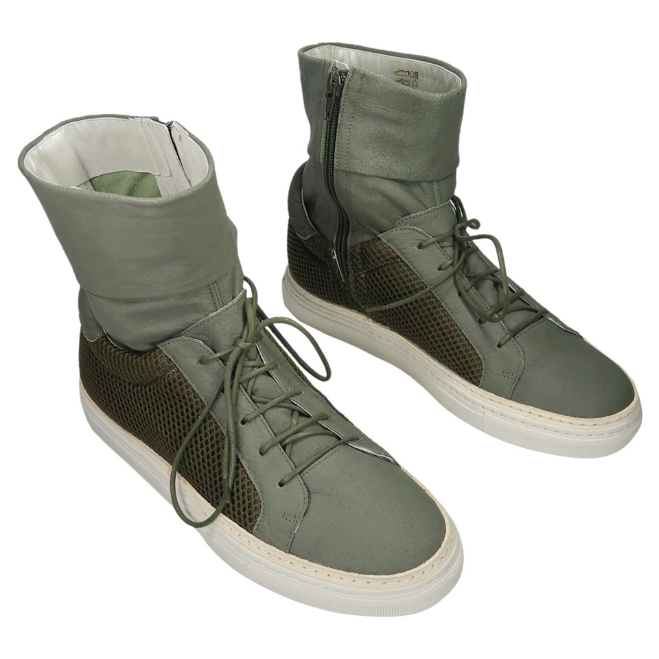 A. F. Vandevorst Trainers Leather in Khaki
