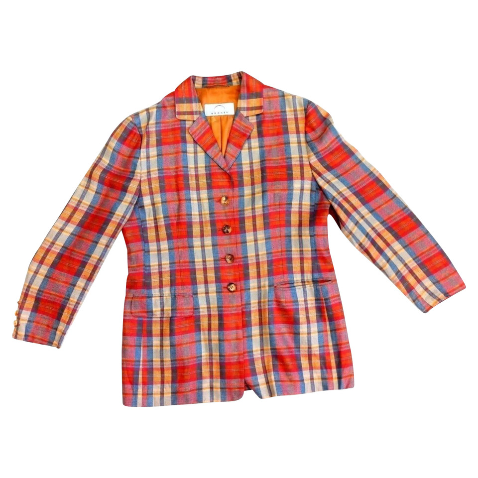 Bogner Blazer aus Wolle in Orange