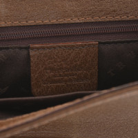 Trussardi Handtasche aus Leder in Braun