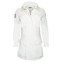 Stella Mc Cartney For Adidas Giacca/Cappotto in Cotone in Bianco
