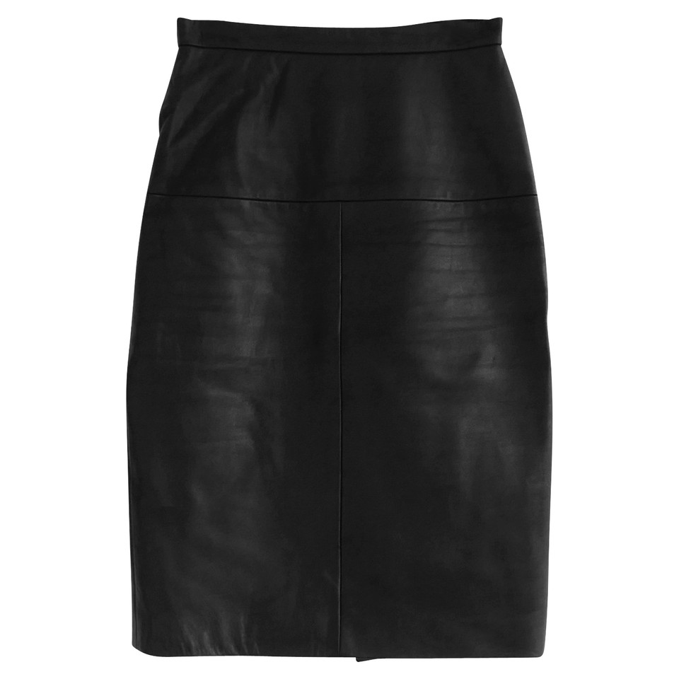 Eudon Choi Skirt Leather in Black