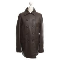 Loro Piana Leather jacket in Brown