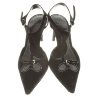 Bally Leather Pump with Cut-Outs