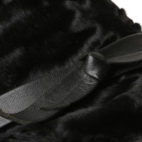 Other Designer Vintage - fur hat in black