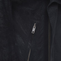 Rick Owens Jacket/Coat Leather in Black