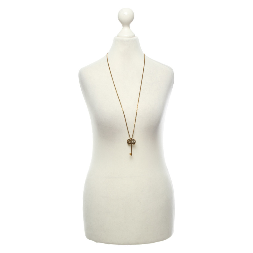 Alexander McQueen Ketting in Goud