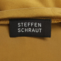 Steffen Schraut Top in seta in oro
