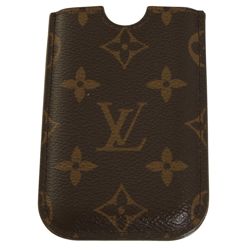 Louis Vuitton Mobiele telefoon geval met logo patroon