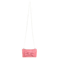 Red (V) Shoulder bag in pink