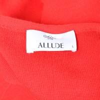 Allude Dress Wool in Red