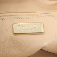 Chanel Handtas Leer in Goud