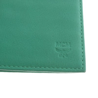 Mcm Card Holder in green