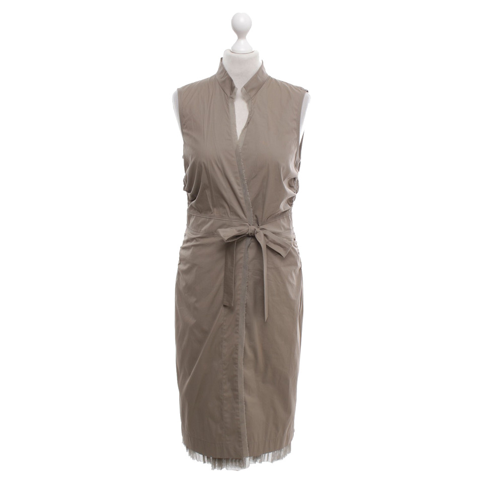 Hugo Boss Kleid in Khaki