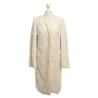 Karen Millen Fur coat in beige