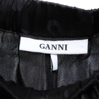 Ganni trousers in black