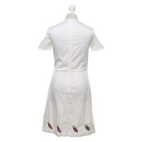 Opening Ceremony Robe en Coton en Blanc