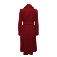 Diane Von Furstenberg Coat in red