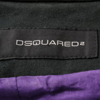 Dsquared2 Jacke/Mantel aus Baumwolle in Schwarz
