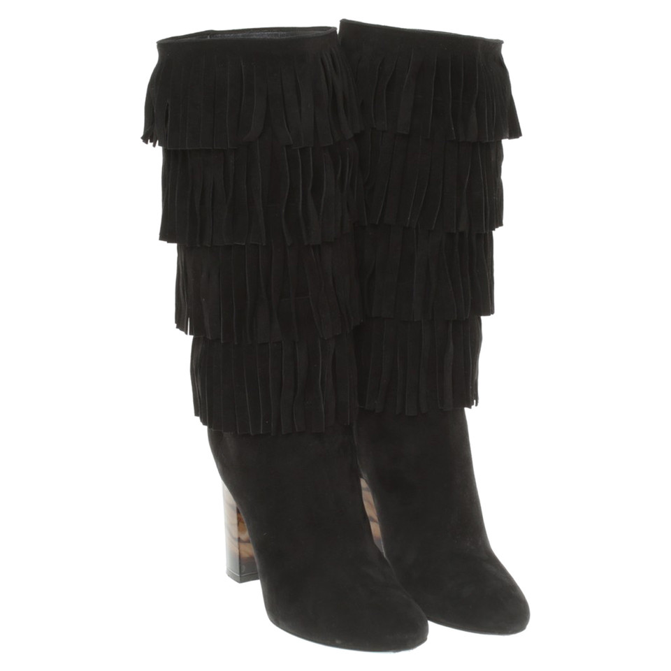 Burberry Boots with fringes