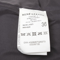René Lezard Faux fur vest in grijs