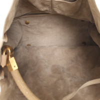 Yves Saint Laurent Tote bag Leather in Beige