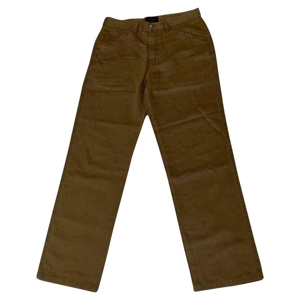 Trussardi Trousers Cotton in Brown