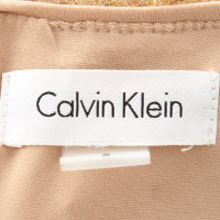 Calvin Klein Vestito di paillette d'oro