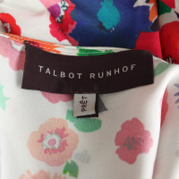 Talbot Runhof Robe en Soie